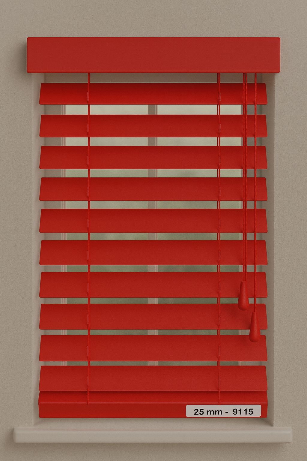 25 MM alüminyum jaluzi